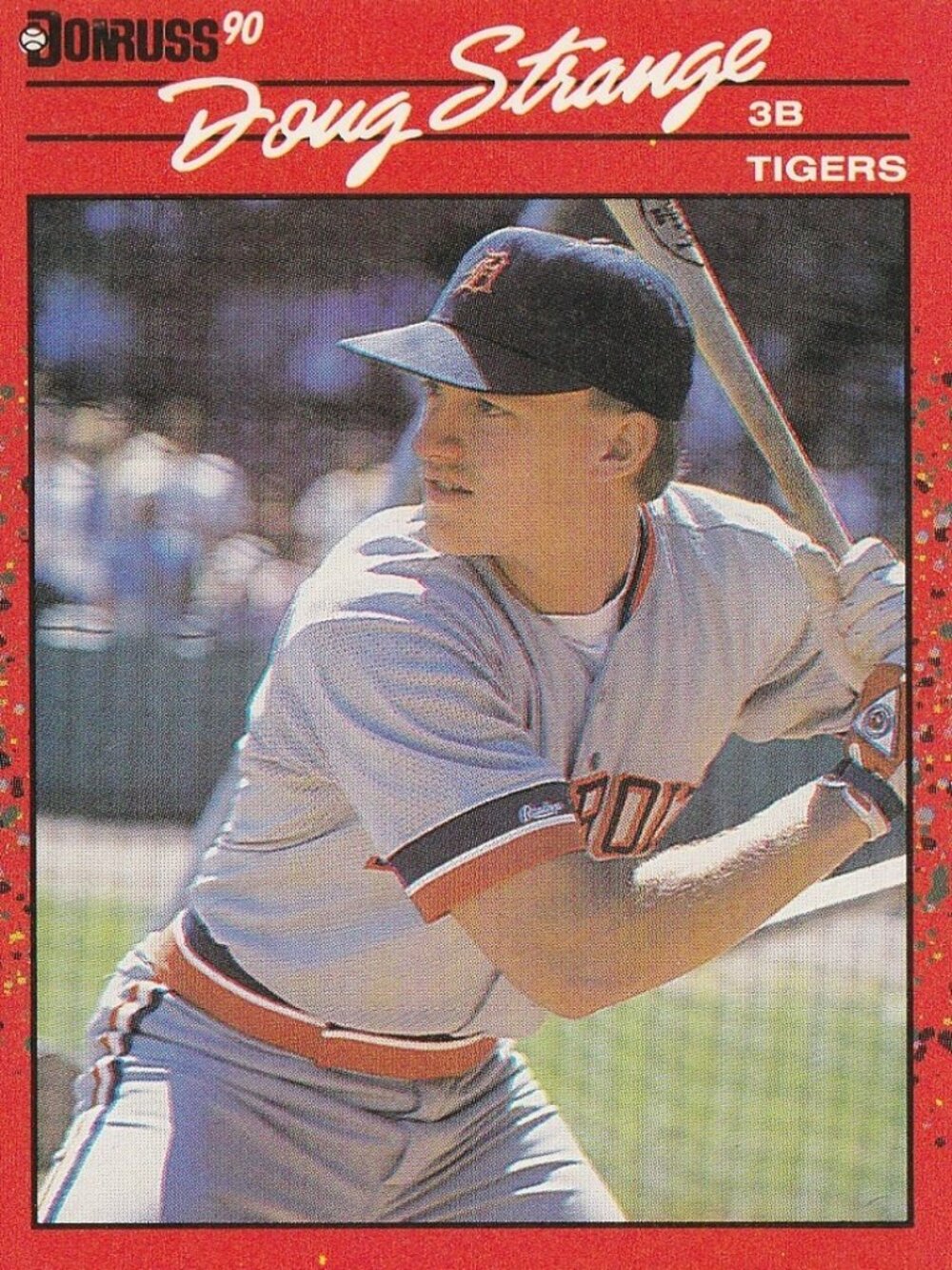 Doug Strange - Donruss 90 Baseball Card